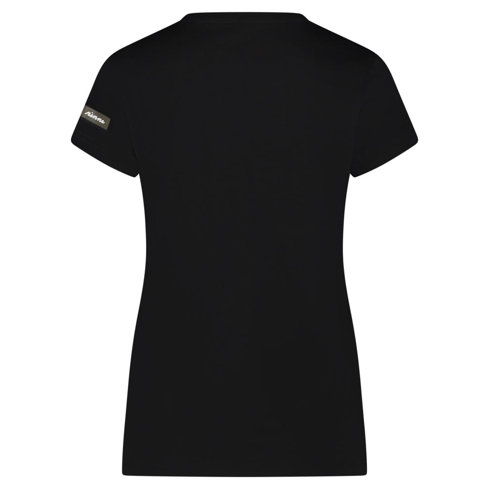 X-Rinne Ltd T-Shirt Dames Zwart
