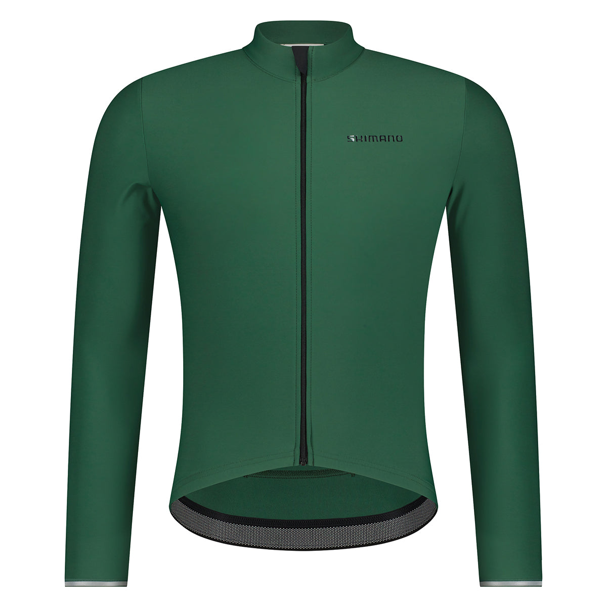 Stile Warm Lange mouwen Jersey mosgroen